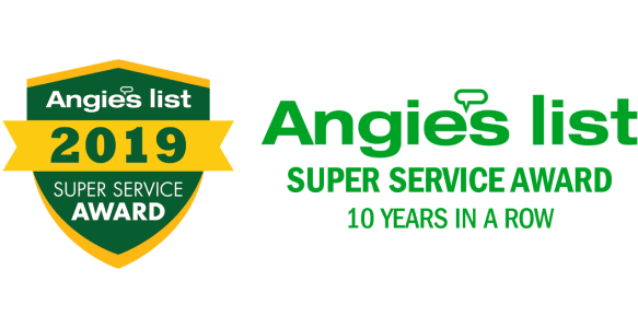 Angie's List Super Service Award 2019 logo